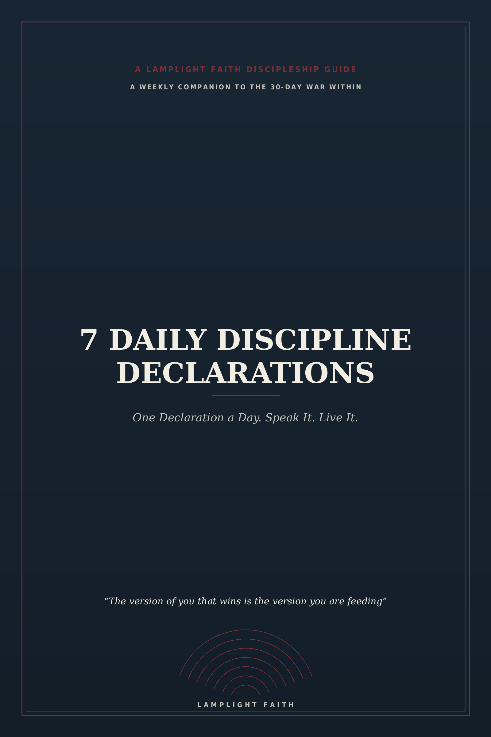7 Daily Discipline Declarations