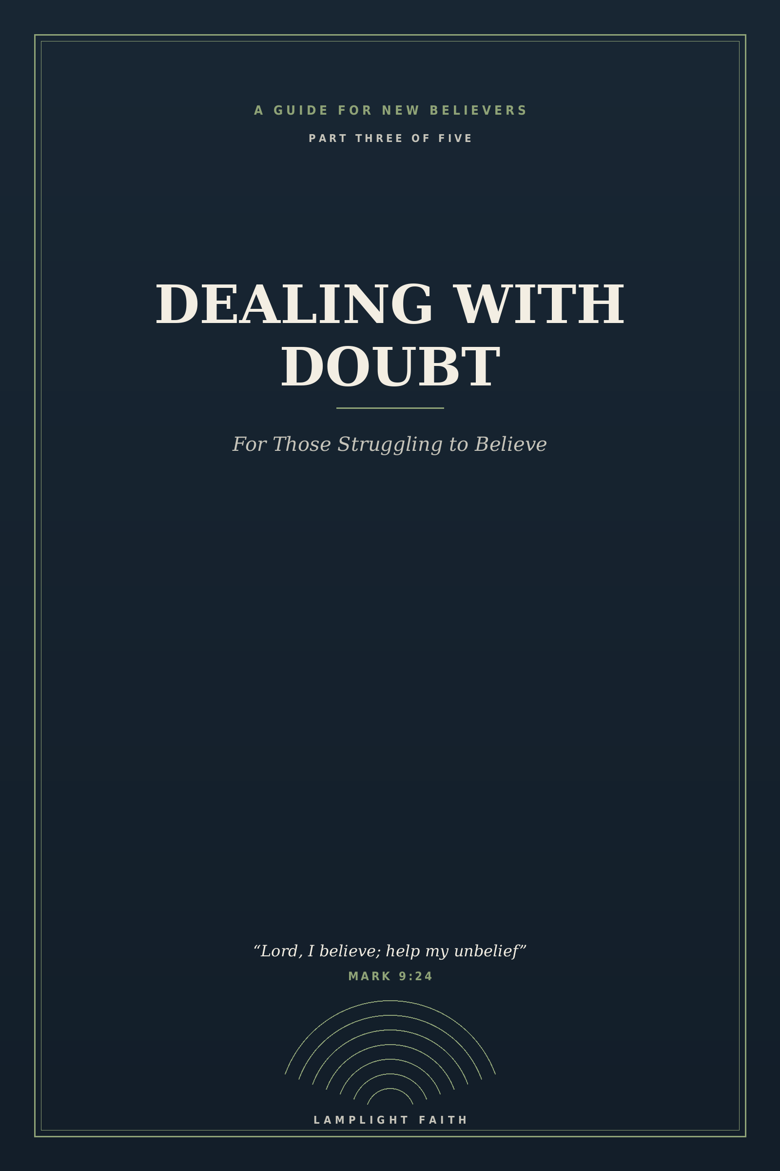 Dealing With Doubt: A Guide for New Believers Who Are Struggling to Believe